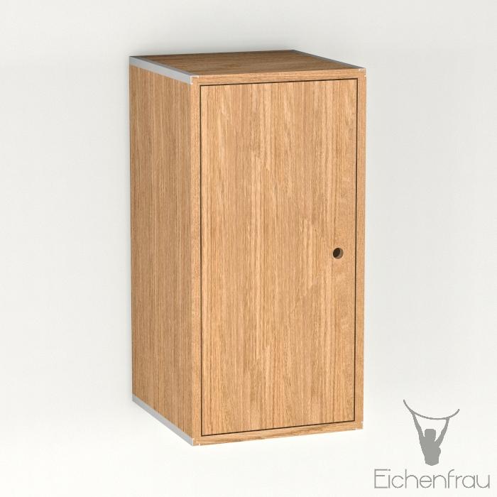 Eintüriger Schrank 80x42 cm (HxT) form500-46 – Bild 2