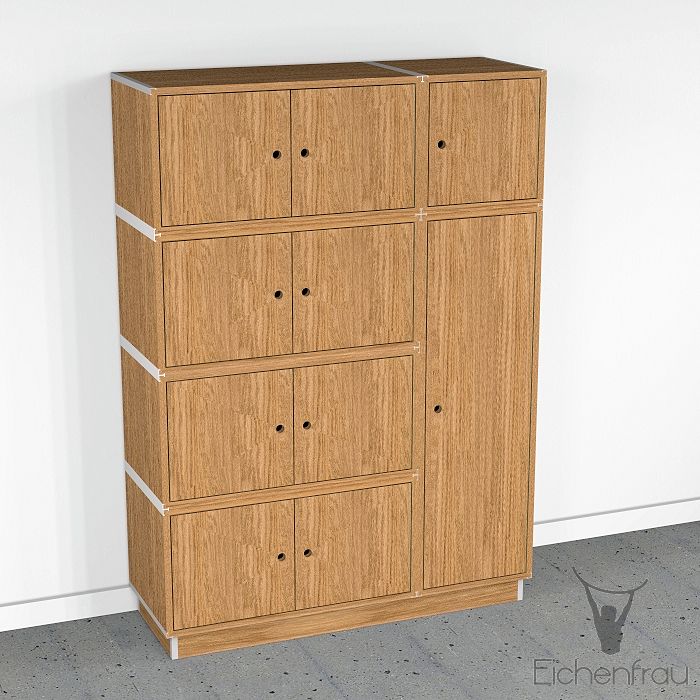 Garderobe 120 x 168 x 42 cm form500-3 – Bild 2