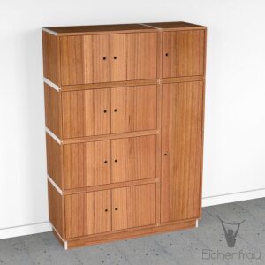 Garderobe 120 x 168 x 42 cm form500-3