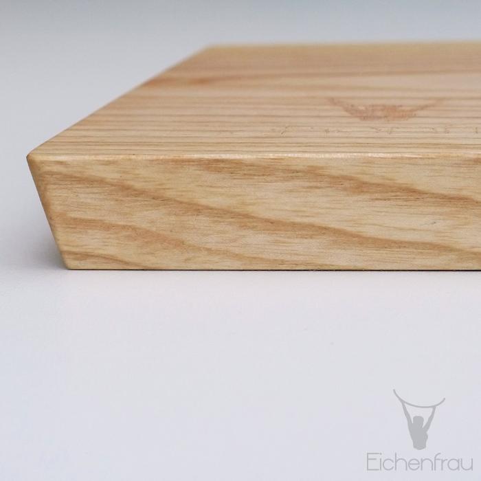 Schneidebrett 45x25x2 cm (LxBxH) form902 Massivholz – Bild 2