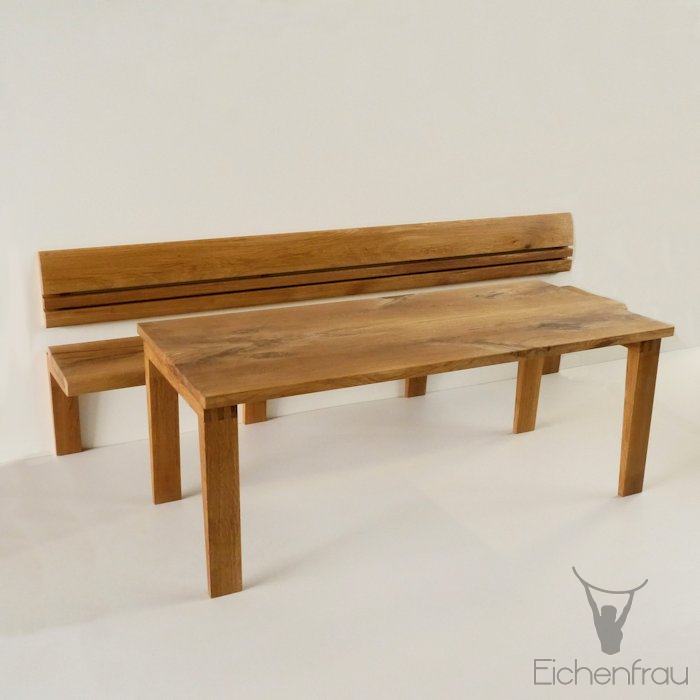 Esstisch Wildeiche form207 – Bild 3