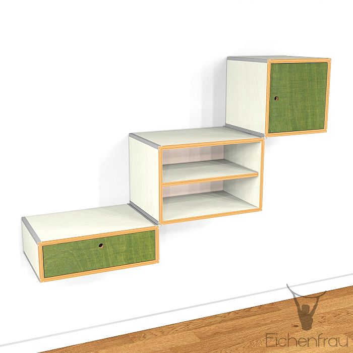 Wandschrank 160 x 100 x 42 cm (BxHxT) form500-28 – Bild 5