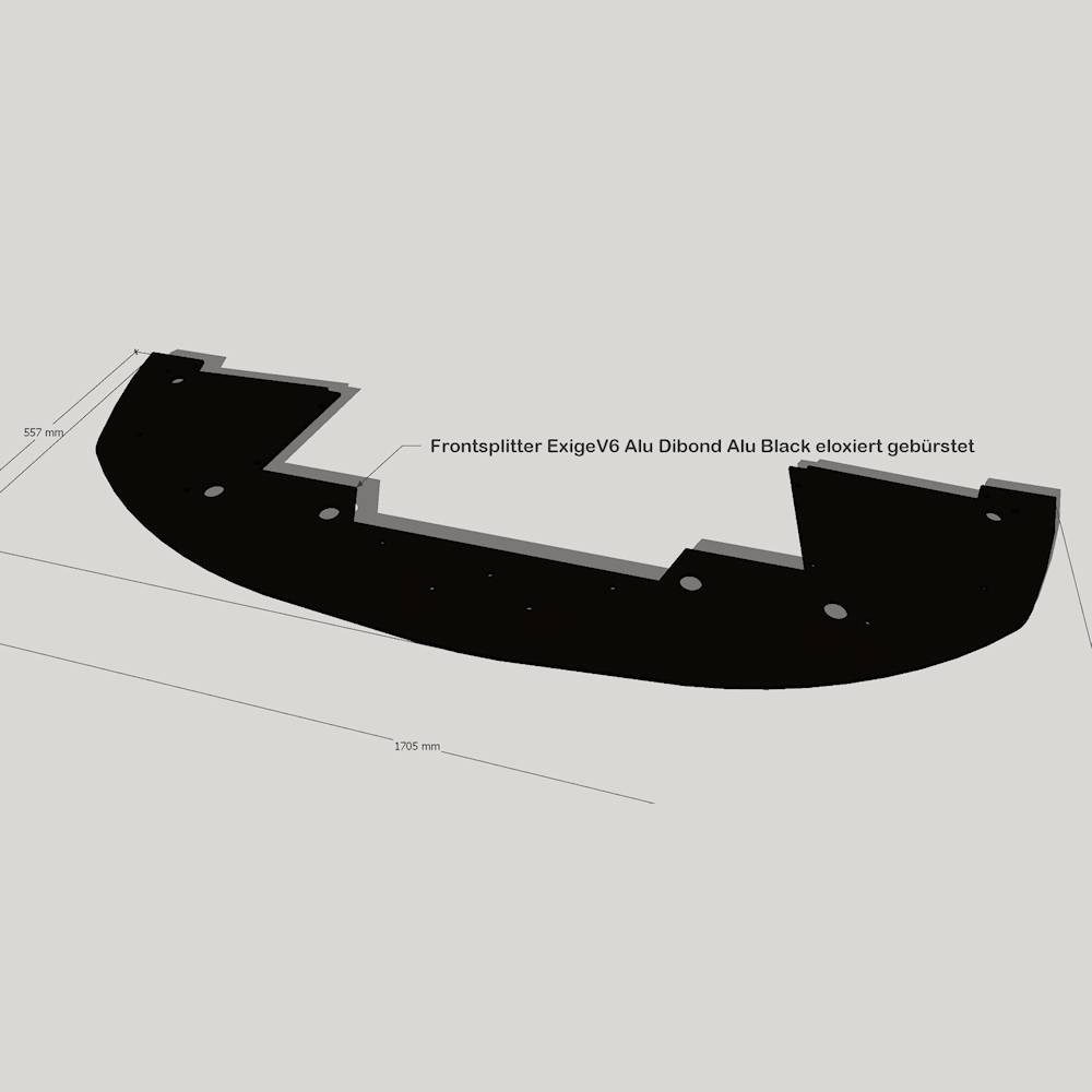 Frontsplitter Lotus Exige V6 special – Bild 5