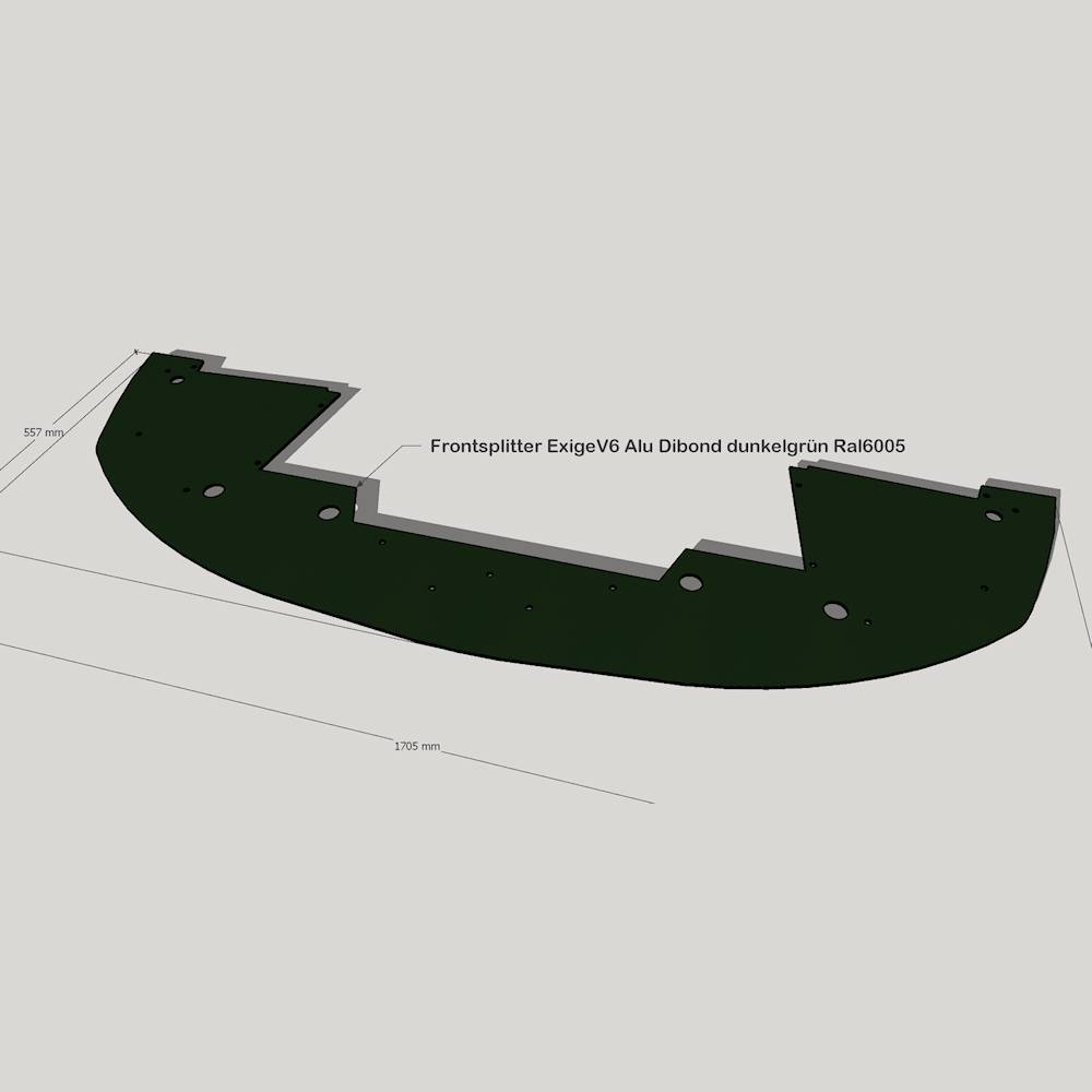 Frontsplitter Lotus Exige V6 bunt – Bild 6