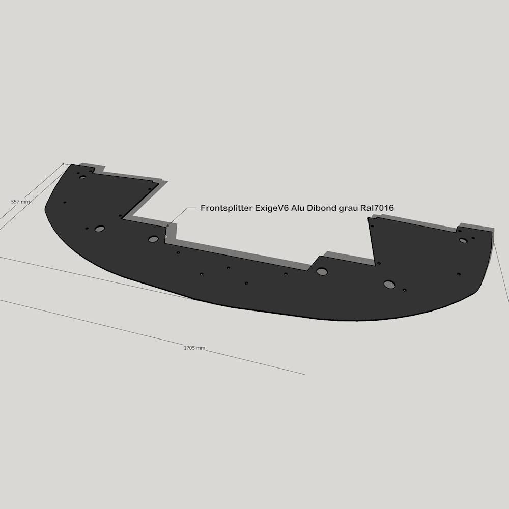 Frontsplitter Lotus Exige V6 bunt – Bild 9