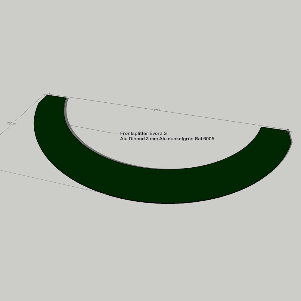 Front splitter Lotus Evora NA/S colorful - Image 2